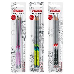 Creion grafit My.Pen,HB,2buc/set