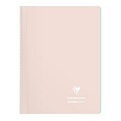 Caiet cu spira A4,80f,dict,Pink,Koverbook