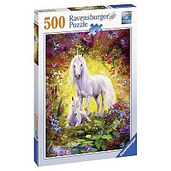 Puzzle Unicorn si manz,500pcs