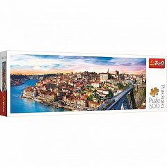 Puzzle Porto panorama, Portugalia,500pcs,Trefl