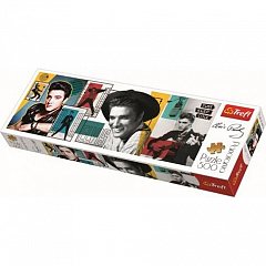 Puzzle Elvis Presley,colaj,panorama,500pcs,Trefl