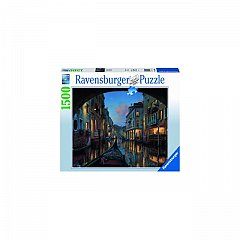 Puzzle Canal Venetia, 1500 Piese,Ravensburger