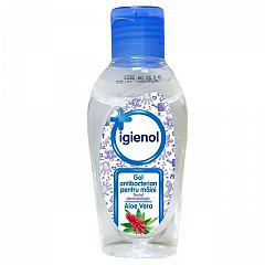 Gel dezinfectant pentru maini Igienol, aloe vera, 60 ml