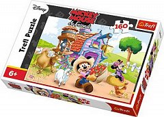 Puzzle Trefl - Mickey fermierul, 160 piese