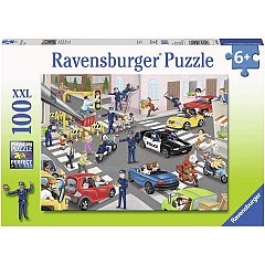 Puzzle Patrula de Politie, 100 piese, Ravensburger