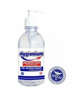 Gel antibacterian dezinfectant Hygienium, 300 ml