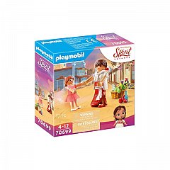 Playmobil Spirit IV - Fetita Lucky si mama ei Milagro