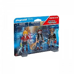 Playmobil City Action - Set 3 figurine hoti