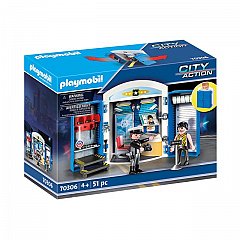 Playmobil City Action - Play box, Statie de politie