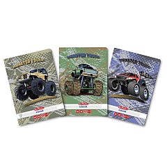 Caiet A5, 48 file, 70 g/mp, matematica, Herlitz Monster Truck