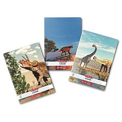 Caiet A5, 48 file, 70 g/mp, dictando, Herlitz Dino Mania