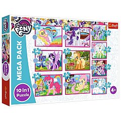 Puzzle Trefl 10 in 1 - My Little Pony, Poneii uimitori