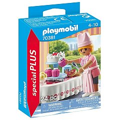 Playmobil Special Plus - Cofetar cu prajituri, 4 ani+