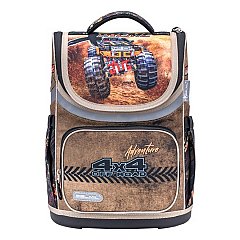 Ghiozdan Belmil Mini, 36 x 26 x 16 cm, Extreme Monster Truck