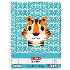 Caiet cu spira A4,80 file,dictando,Tiger