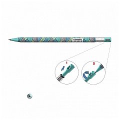 Creion mecanic ErichKrause Color Touch, 2 mm, HB, Emerald Wave