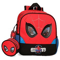 Ghiozdan gradinita baieti, Spiderman Protector, 23x25x10 cm