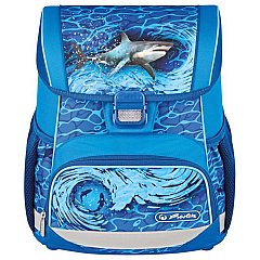 Ghiozdan Herlitz Loop, 37 x 31 x 22 cm, Blue Shark