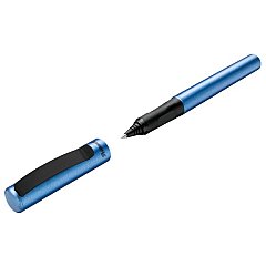 Roller cu cerneala Pelikan Pina Colada, 0.7 mm, albastru, cu 2 rezerve, Albastru