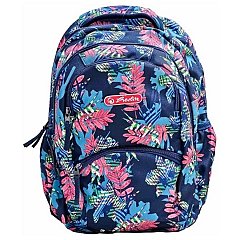 Rucsac Herlitz Zipper Pro, 43 x 29 x 22 cm, Abstract Flowers