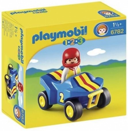 Playmobil-1.2.3 Masina de curse