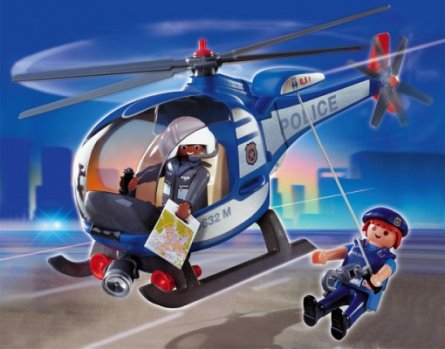 Playmobil-Elicopterul politiei