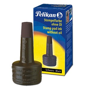 Tus pentru tusiera, 28 ml, Pelikan, negru