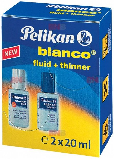 Set corector Pelikan, fluid + solvent