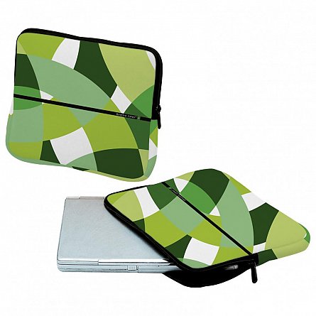 Husa laptop,15inch,QuattroColori+,verde