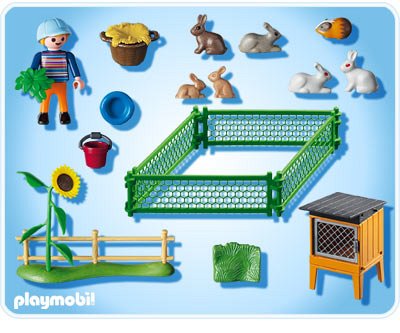 Playmobil-Tarc pentru iepuri