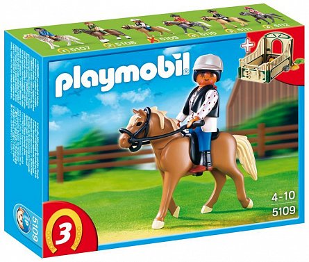 Playmobil-Scoala de calarie cu tarc