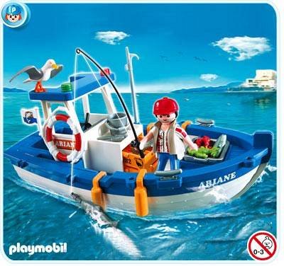 Playmobil-Barca de pescuit