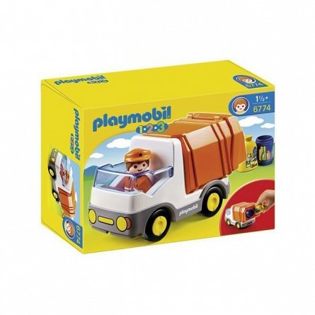 Playmobil-1.2.3 Camion deseuri