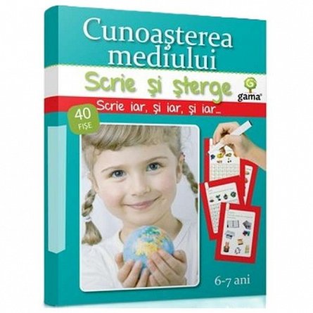 Scrie si sterge. Cunoasterea mediului 6-7 ani