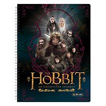 Caiet cu spira A4,The Hobbit,Hobbit&Friends