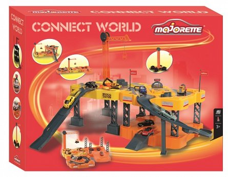 Set Majorette Connect World cu masinuta