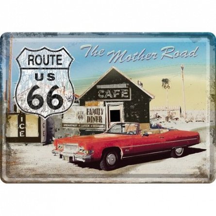 CARTE POSTALA ROUTE 66 THE MOTHER ROAD