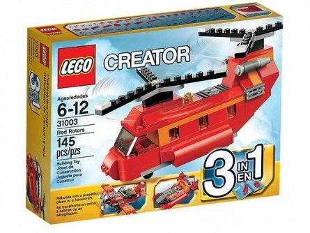 Lego Creator Rotoare rosii