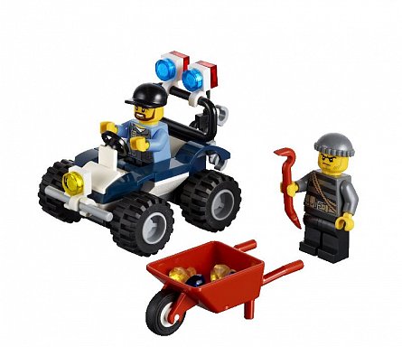 Lego City ATV de politie