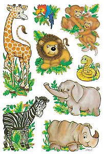 Sticker Decor Animale din savana