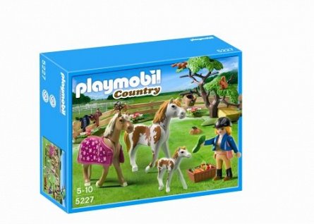 Playmobil-Padoc cu Cai