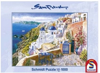 Puzzle Santorini