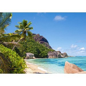 Puzzle 3000 Plaja tropicala, Seychelles