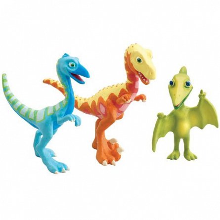 Set 3 dinozauri Derek,Ollie, MrP