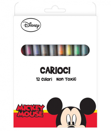 Markere copii,12b/cutie carton,Mickey