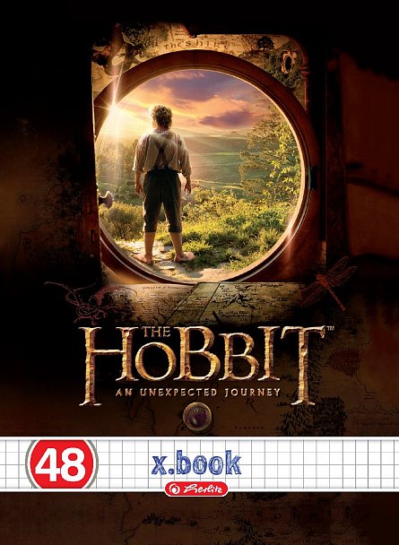 Caiet A5, 48 file, Hobbit,matematica