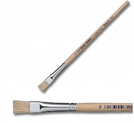 Pensula scolara Pelikan seria 613F, varf drept, nr. 4