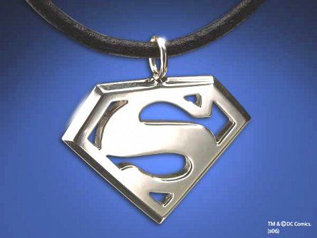 Superman Returns Pendant Logo (Silber)