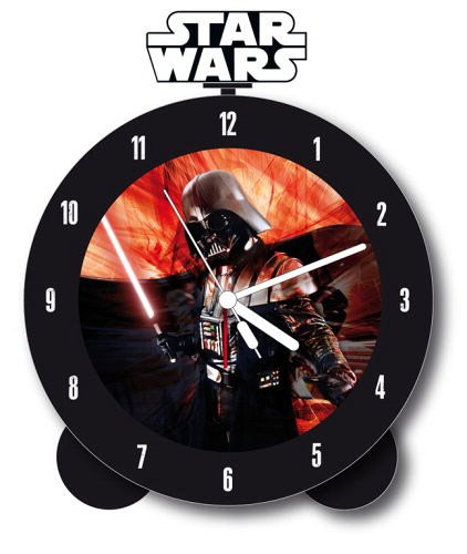 Star Wars Alarm Clock with Sound Glow In The Dark Darth Vader