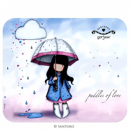 Mouse pad,Puddles of Love